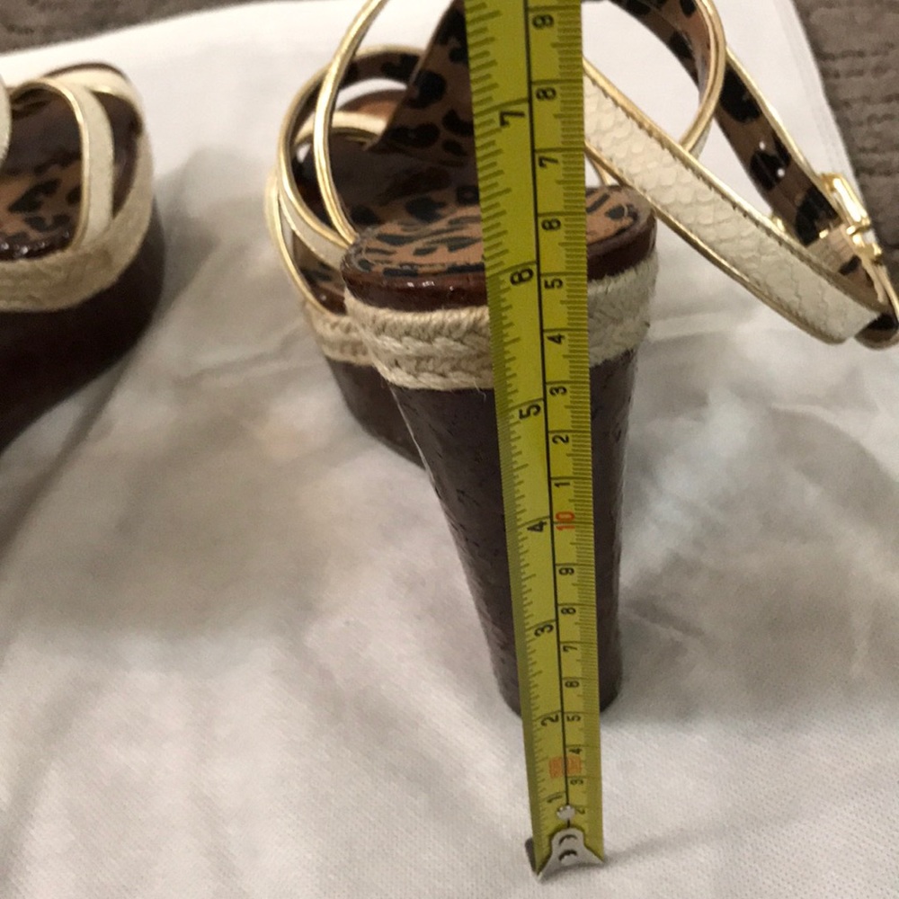Jessica Simpson platform wedge sandals - Picture 6 of 7